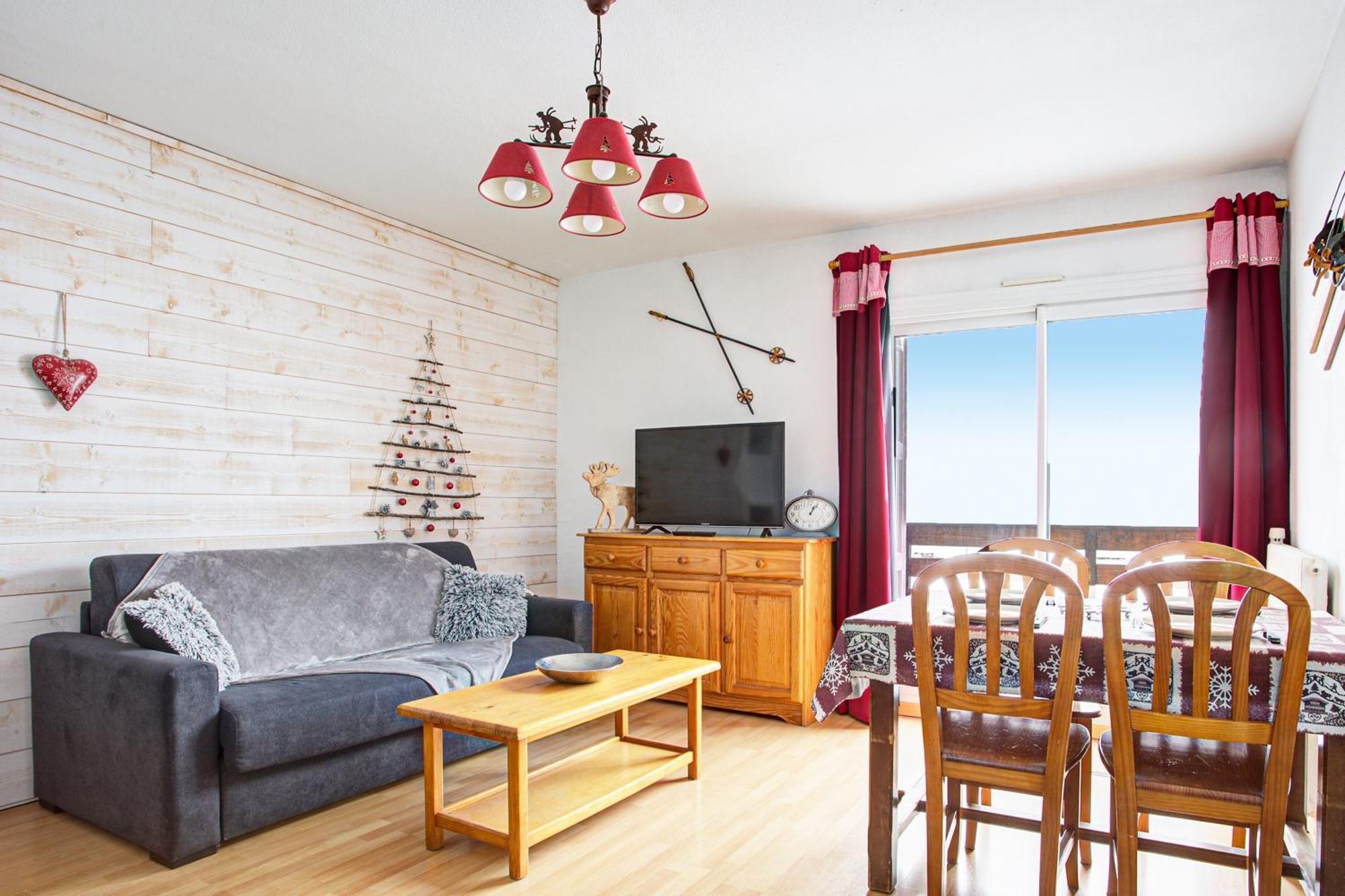 Soleil Et Montagne - Au Pied Station Les Angles Apartment Ngoại thất bức ảnh